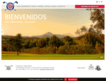 Tablet Screenshot of golf-santaponsa.com